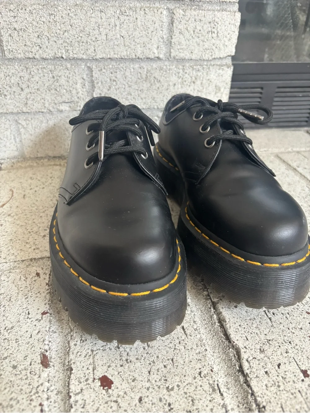 Dr. Martens Women’s 1461 Black Leather Oxford Shoes